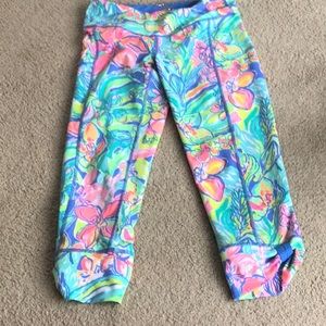 lilly Pulitzer Luxletic cropped leggings